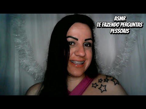 ASMR-TE FAZENDO PERGUNTAS PESSOAIS #asmr #rumo2k #arrepios #asmrportuguês