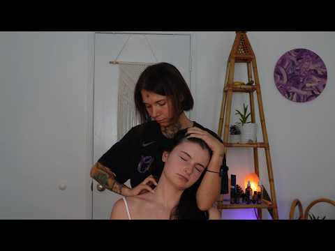 ASMR Hair Brushing & Scalp Attention for Deep Sleep | Soul Touch Therapy