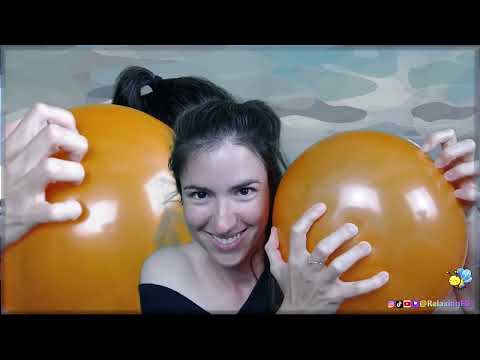 ASMR - Double Camera Balloon Squeaks