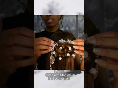 From Simple to Magical ✨#asmr #shorts #hairtransformation #hairstyle #hair