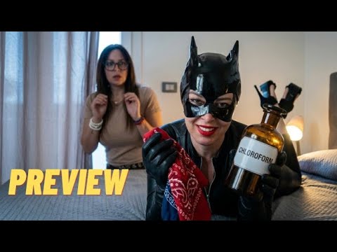 POV ASMR Yandere Catwoman Kidnapping You 🐾 Leather Gloves 🧤, Chloroform — “YOU’RE MINE”