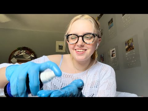 shoulder/neck gloves oil asmr massage roleplay (uncut asmr) iphone quality