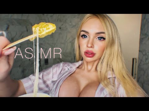 АСМР Лучшая подруга сделает тебе ШУГАРИНГ 🍯/ ASMR EPILATION