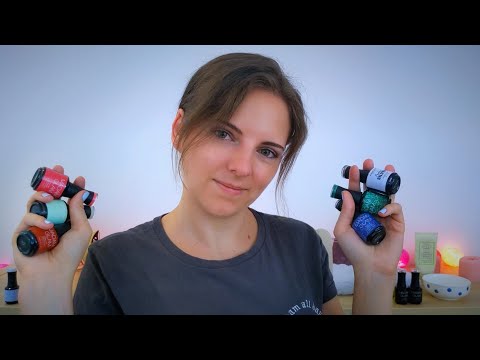 ASMR | Nail Salon Manicure Roleplay 💅 [Soft Spoken Personal Attention]