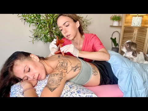 ASMR Scalp + Shoulder Spa For Instant Sleep | [Real Person]Brushing,Lice Comb,Deep Tissue Massage 🛏️