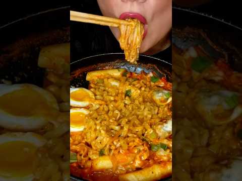 CARBO SPICY NOODLES ASMR - The Ultimate Slurp