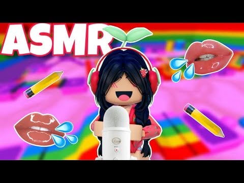 ROBLOX ASMR ~ PENCIL NOMS TO HELP YOU RELAX! ✏️ 👄