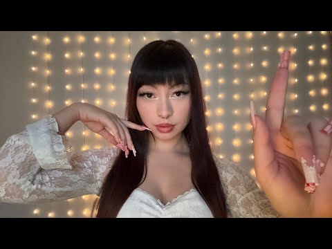 ASMR Soft Personal Attention | Face Touching, Plucking, Brushing