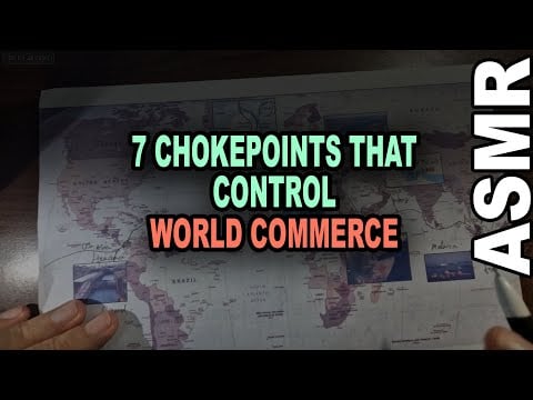 Trade Routes That Still Control the World Commerce | ASMR Tracing + Facts