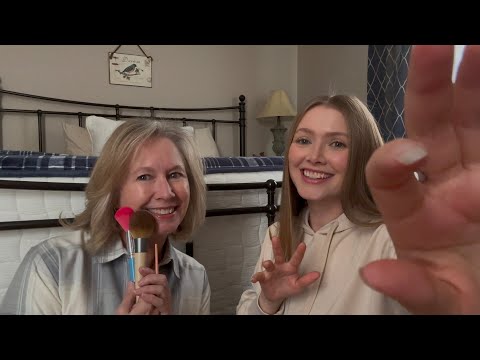 ASMR DOUBLE The Hand Movements & DOUBLE The Triggers (With My Mom!)