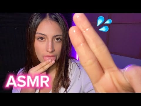 ASMR / SP1T PAINTING + CON MUCHA BAB1TA