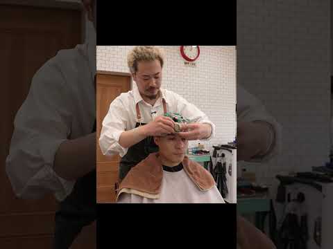 💈(ASMR) From Flat to Fresh Curls!  Men’s Japanese Perm + Haircut