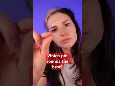 Extremely Satisfying Pin Removal ASMR #asmr #tingles #satisfying