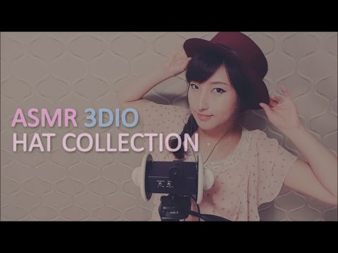 (ENG SUB)한국어ASMR. My Hat Collection♡소곤소곤 모자 소개♡Ear to Ear Whispering