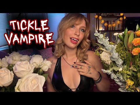 ASMR Vampire Roleplay 🦇 Tickling My Next Victim