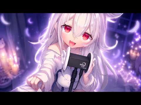 my gentle breaths in your ears ♡ ultra sensitive ear massage & cleaning asmr