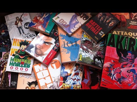 Mes Mangas (Vidéo n°1) - ASMR Français
