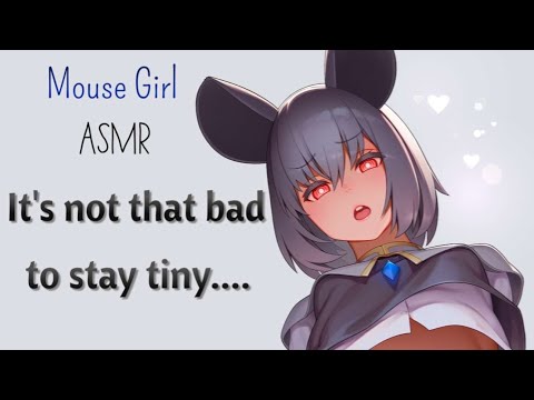 🐭 Giant Mouse Girl Makes You Tiny 🖤 [F4M] [Monster Girl] [Sweet Yandere] [RoleplayASMR]