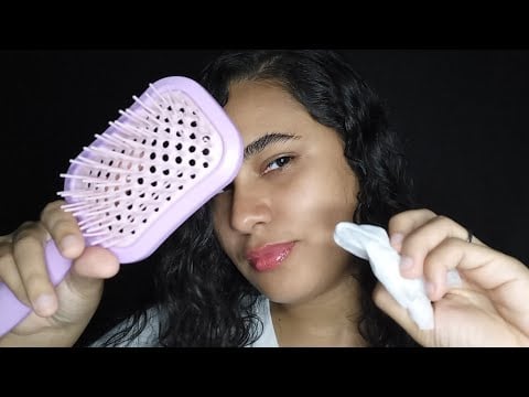 ASMR Namorada Cuidando do Seu Visual ✨ Relaxamento Garantido para ir dormir 💤 