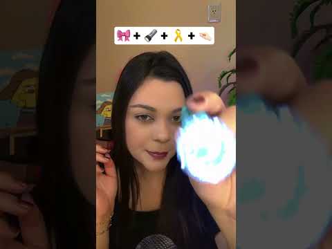 ASMR: Desafio do emoji | Emoji Challenge #shorts