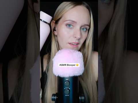 We all love bloopers 😅 #asmr #asmrbloopers #bloopers #asmrtapping