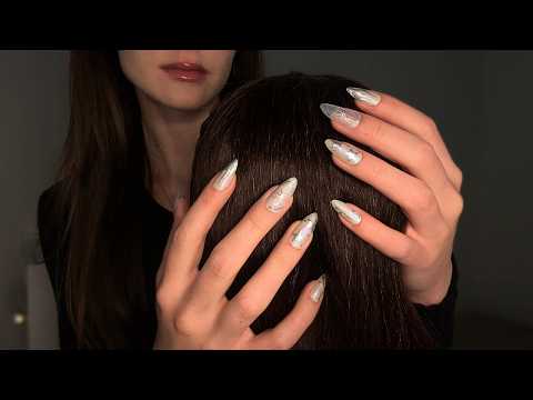 Gentle Scalp Scratches for Sleep [ASMR] Soft-Spoken