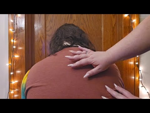 💚 ASMR Back Scratching + Back Massage 💚