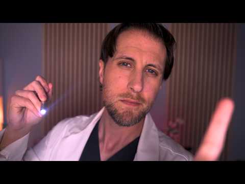 ASMR Cranial Nerve Exam (Soft Spoken Doctor Roleplay)