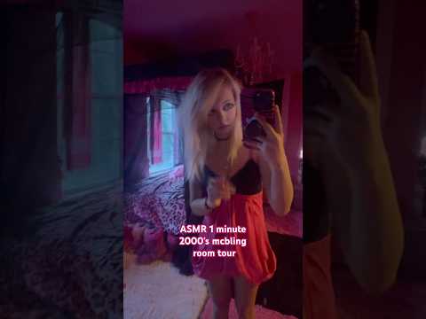1 minute 2000's room tour #asmr #roomtour
