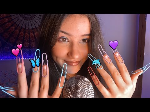 ASMR ~ TAPPING CON UÑAS CLIP 🖇❤️