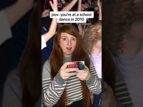 pov you’re at a school dance in 2010 asmr #nostalgia #autotune