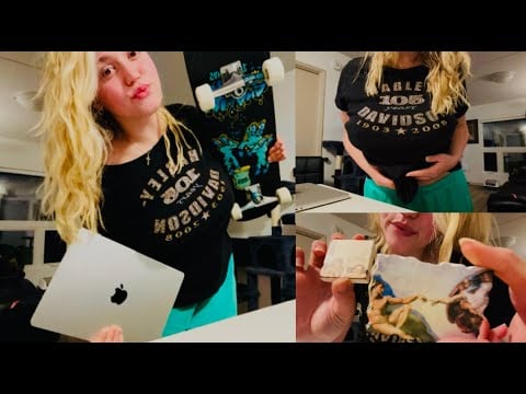 ASMR Up Close Whisper Haul + MacBook Unboxing