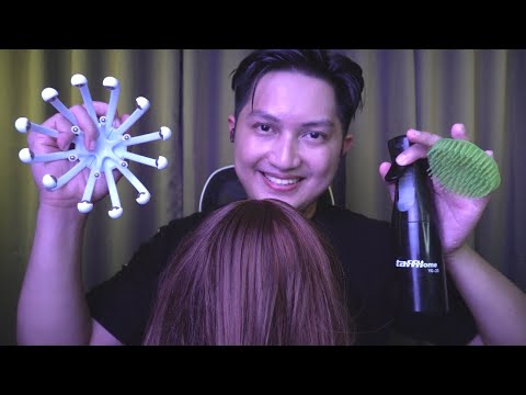 ASMR HEAD MASSAGE For INSOMNIA People