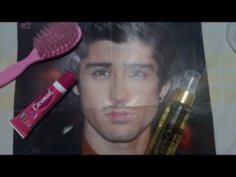 asmr caseiro- pov: você é o zayn e estou te arrumando/ sons de boca + tapping #asmr