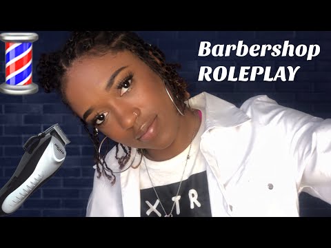 ASMR BARBER 💈 SHOP ROLE PLAY!