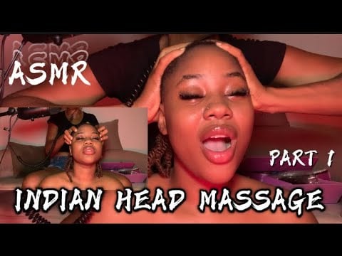 ASMR💫INDIAN HEAD MASSAGE
