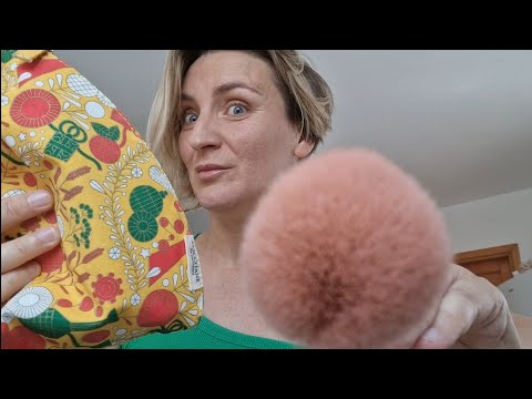 FAST and AGGRESSIVE ASMR. DOING YOUR FUNNY MAKEUP. NO TALKING #asmr #fast #asmrmakeup