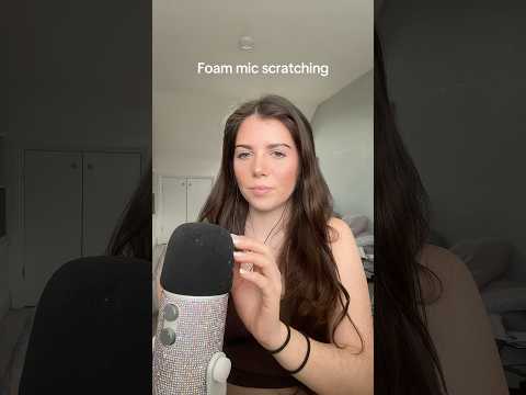 Foam mic scratching   #asmr #ASMR #personalattention #sleep #relax #whispers #asmrchallenge #tingles