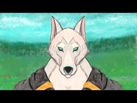 Canine Week - Alpha Wolf Sniffing/Panting/Ear licking #ASMR #Furry