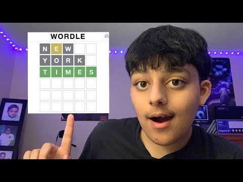 ASMR Playing Wordle