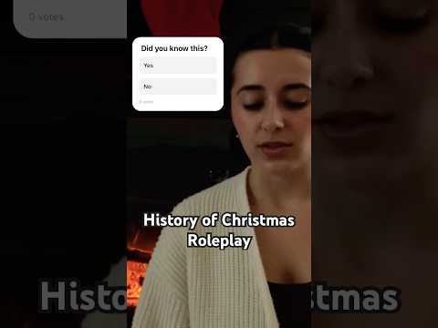 ASMR Christmas History 🎄 A Quick Cozy Holiday Short!