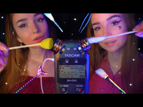 ASMR NETTOYAGE INTENSE des OREILLES avec ma JUMELLE 👂🌸 Frissons garantis