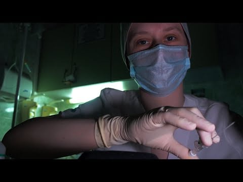 ASMR Nurse Giving You an IV Infusion 🧑‍⚕️ [real hospital]