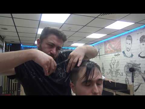 ASMR TURKISH BARBER HAIRCUT=RAZOR BEARD SHAVE=NO TALKING=SAÇ VE SAKAL TRAŞI=SLEEP SHAVE=SLEEP TIME