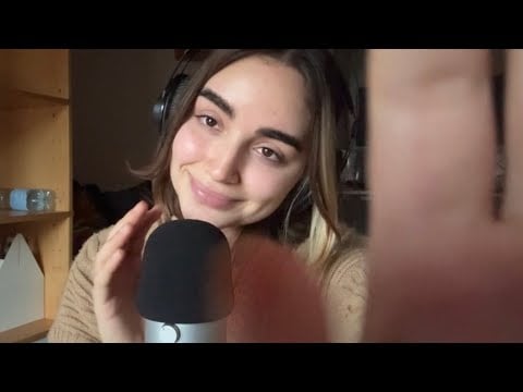 Cozy ASMR While It's Raining Outside 🌧️ (kinda no talking, face touches, mouth sounds)