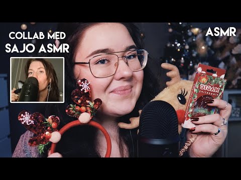 ASMR Collab med Sajo ASMR ♥ Skickar julklappar till varandra!