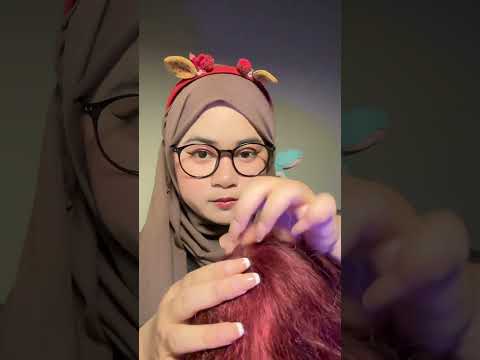 SPESIAL buat kamu yang suka pites dan cabut rambut #asmrvideo #relax