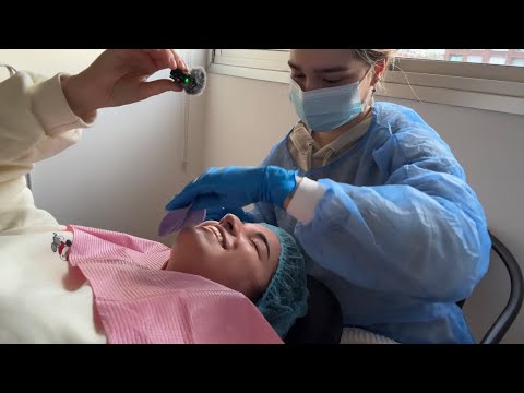 ASMR SPA FACIAL REALISTA | limpieza, lifting de pestañas y cejas con PAULONGA