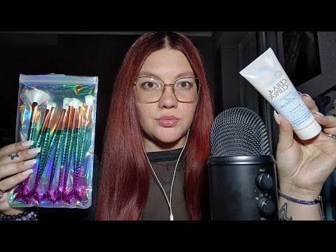 VIDEO DEDICA PER ANTONELLA (Playfoam, Strawberry Squishy, Mermaid Brush) 😴💜 | ASMR ITA