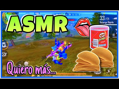 ASMR crunchy sounds || COMIENDO PRINGLES 🍟